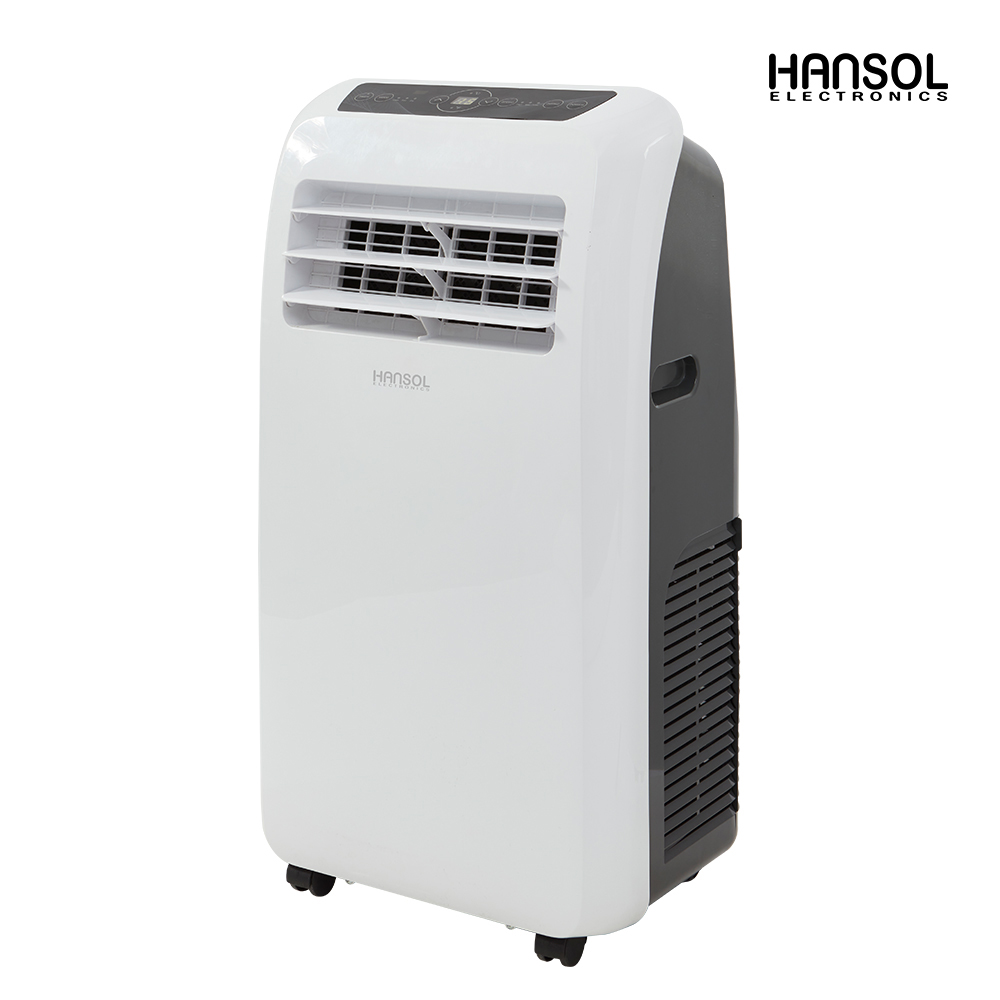 한솔 12000BTU 이동식 에어컨 설치하고 10분 만에 실내 온도가 4도나 떨어졌네요