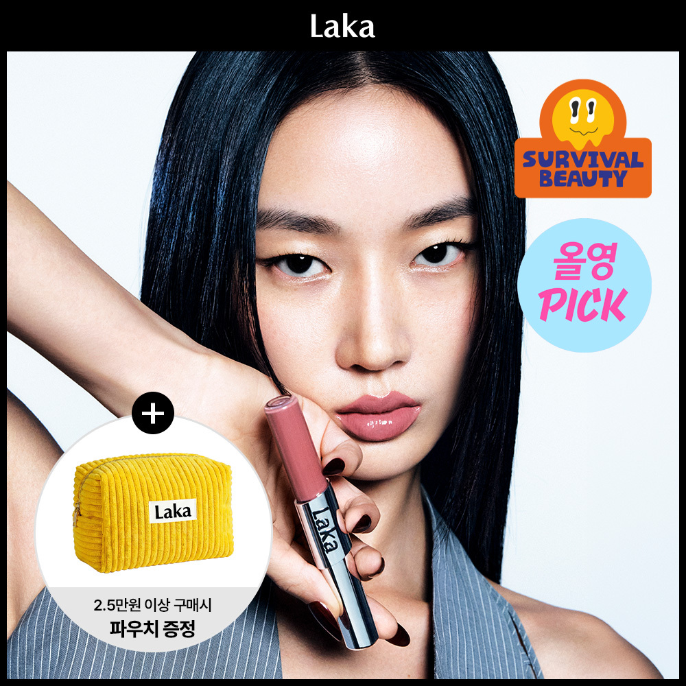 [올영PICK/1분픽싱] 라카 퍼펙트 트윈 립 4.7g+4.2g 10 colors 대표 이미지