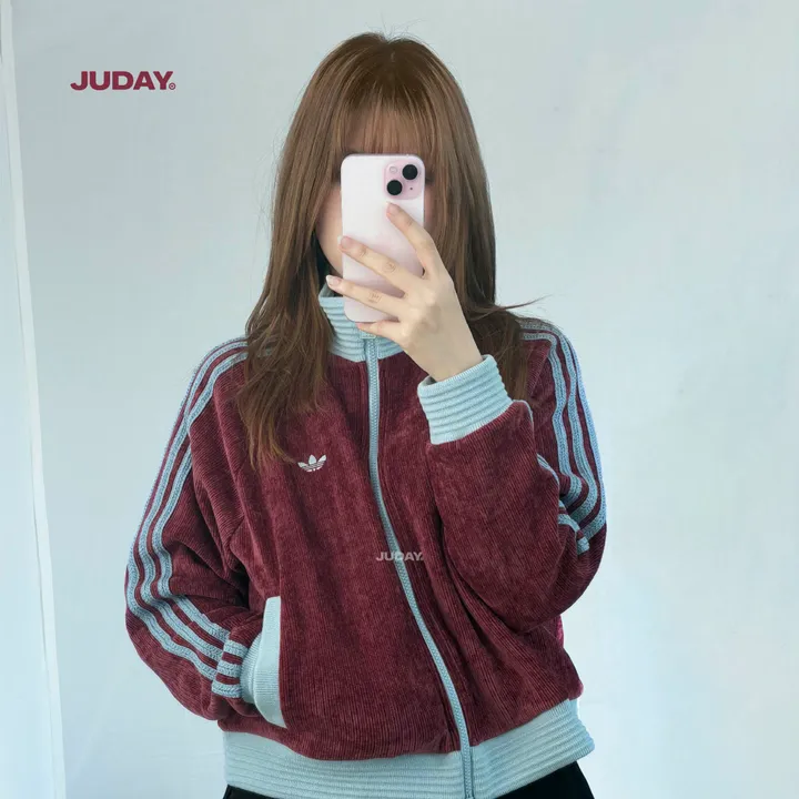 아디다스 오리지널스 루즈핏 코듀로이 벨벳 져지 트랙자켓 4color 추가 이미지 2