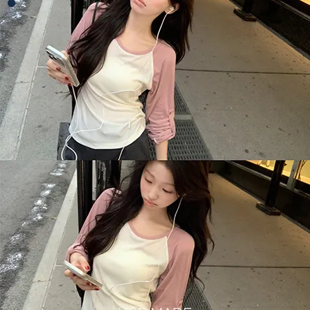 [롤업디테일/여리핏..🤍][MADE] 그라페 - t 대표 이미지
