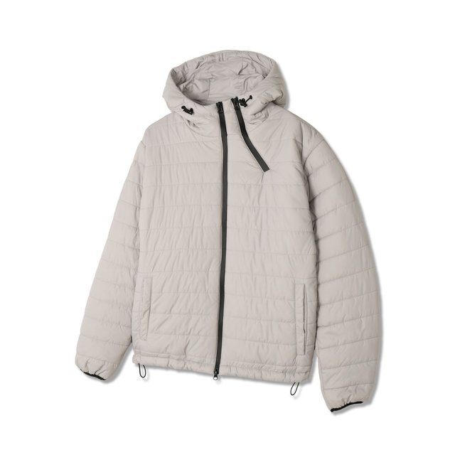 모어웨이 라이트 후드 푸퍼 (그레이