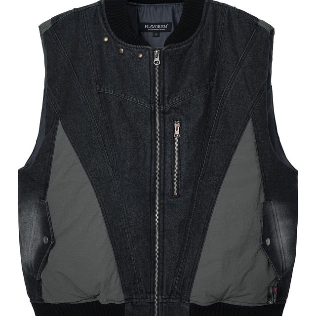 Hybrid Denim Padding Vest (TO0020)