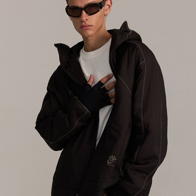 THINSULATE PADDED JUMPER [BLACK]
