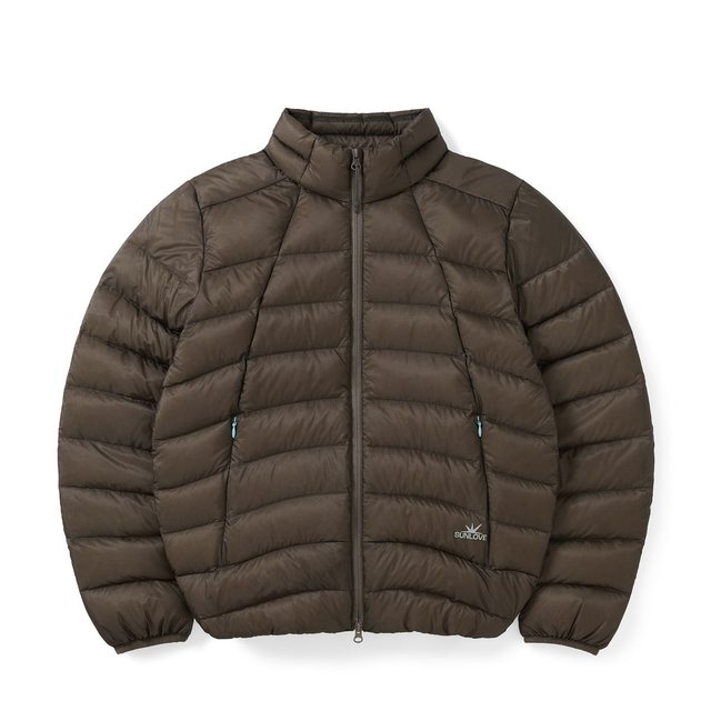 Fly Light Down Jacket Brown