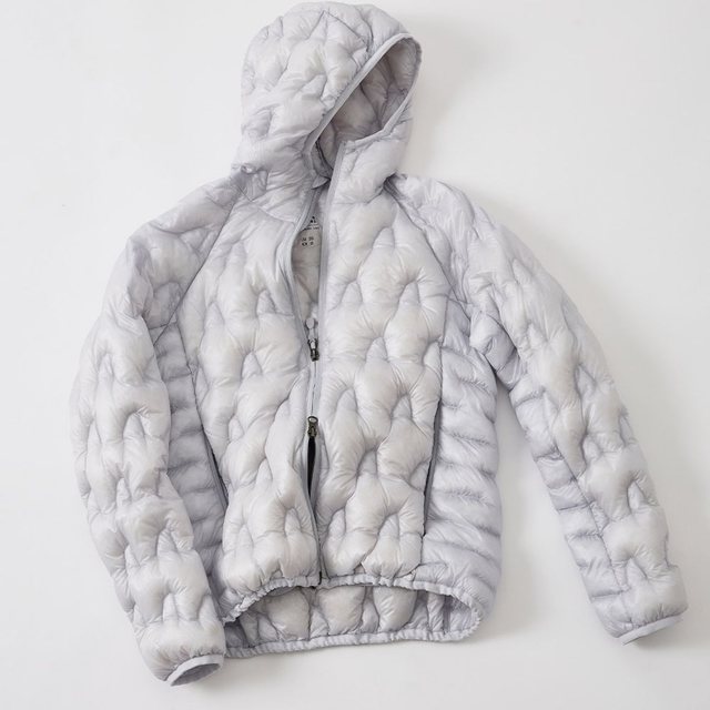 하프돔(HALFDOME) 경량 구스다운 후드자켓 LIGHT GREY