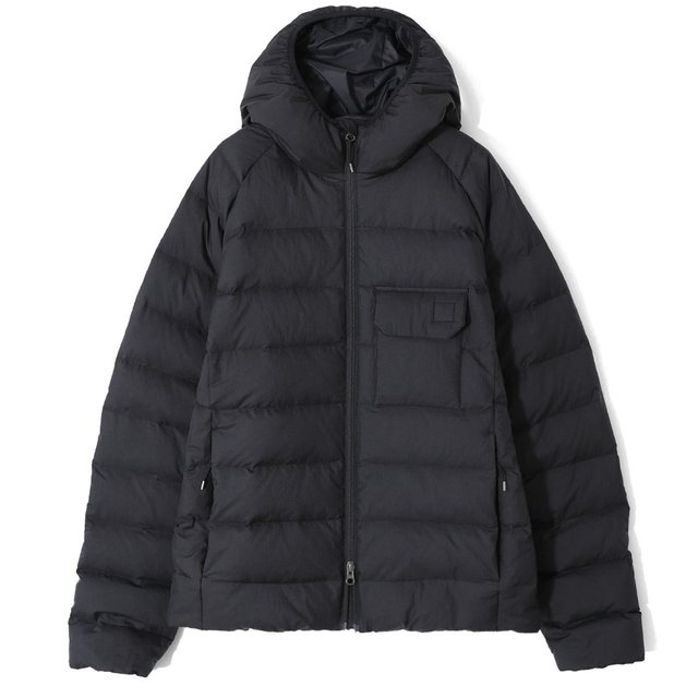Frost Hood Duckdown Light Jacket Black