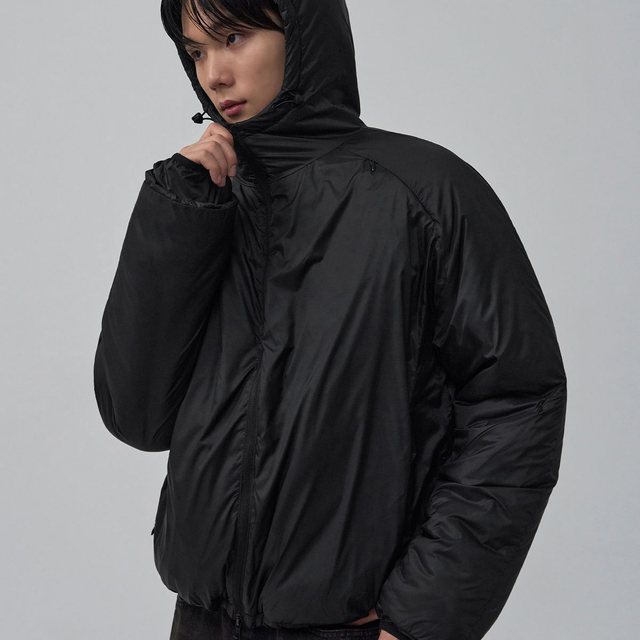 핸디 하스 경량 패딩 자켓 [BLACK]