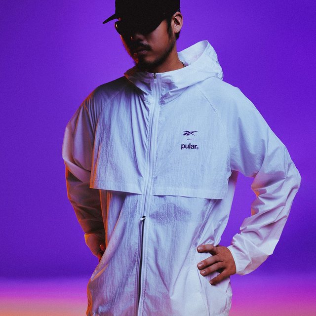 Reebok X Pular 러닝 경량 윈드브레이커 - 화이트