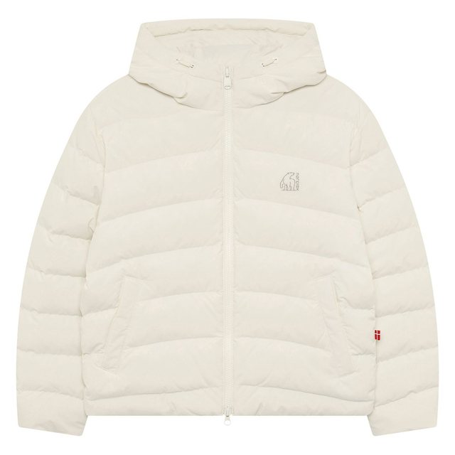 바이레 후드 경량 크리스탈 다운 자켓 - W_Off White