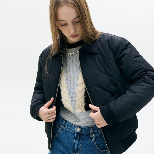 LX QUILTING JACKET(BLACK)
