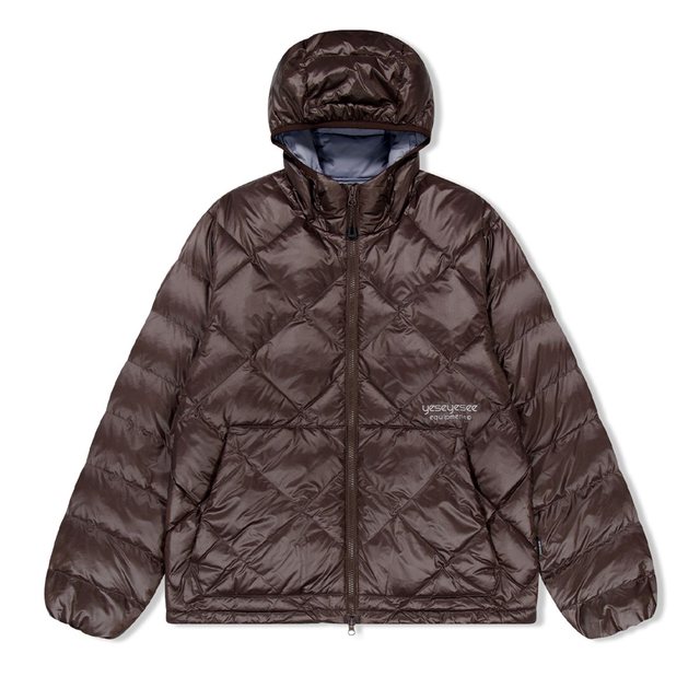 Wafer Goose Down Jacket Brown