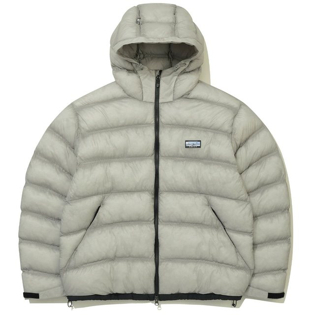 컬러라마 코델 패딩 자켓 LGREY