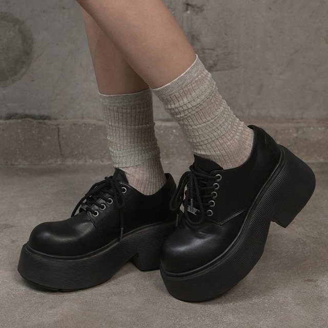 Solid Platform Loafer