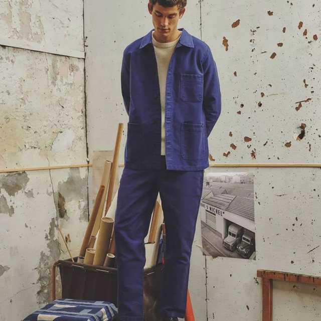 (M)Genuine Lmsm Work Jacket_Blue