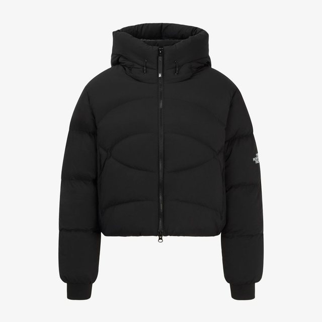 NJ1DR82A 여성 스포츠 하이브리드 다운 자켓 BLACK
