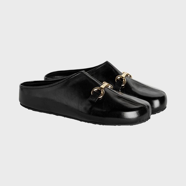 (W) 스무스 레더 MS 슬립 블랙 SMOOTH LEATHER MS SLIP BK99 BLACK